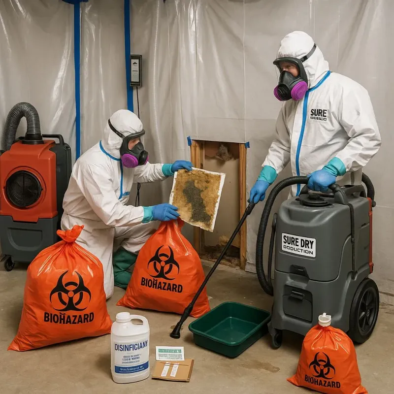 Contaminated Water Handling Protocols process in Burlington, NJ
